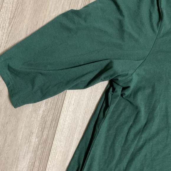 Showmall Hunter Green Women’s Pullover Trapeze Top Size 3X NWT - Picture 7 of 8